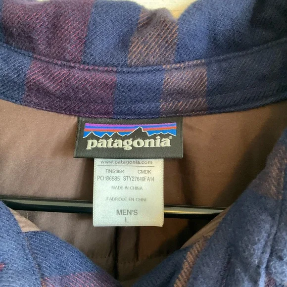 Patagonia Plaid Flannel Jacket - Picture 2 of 2